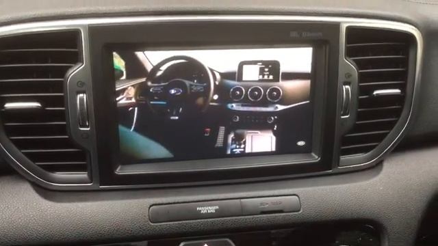 New Kia sportage IV (QL) My16 - Mirroring iPhone Su navigatore смотреть онлайн