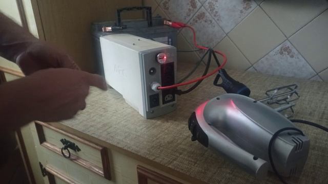 Інвертор з безперебійника. Перетворювач 12В - 220В. Аварійне живлення. смотреть онлайн