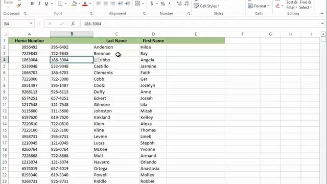 Excel 2013 for Beginners Part 16: How to Use Flash Fill in Excel 2013 смотреть онлайн