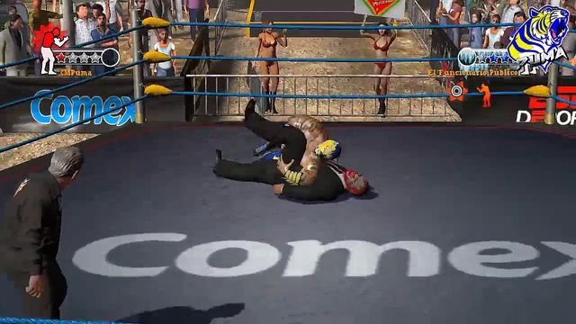 Lucha Libre AAA: Heroes Del Ring Technicos Story Mode - MASK VS HAIR - EP08 смотреть онлайн
