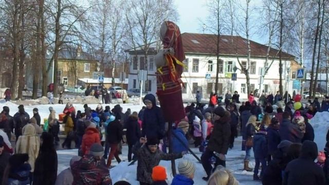 Белозерск 13 марта 2016г Масленица смотреть онлайн
