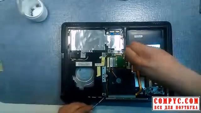 разобрать ASUS K40, K50, K70 ASUS K40, K50, K70 Disassembly Http://compyc.com/