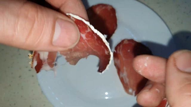 Дегустация сыровяленного мяса КОППА в благородной плесени! смотреть онлайн