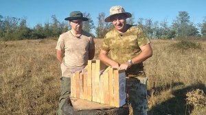 Сайга-МК 5.45х39 пуля НР на 200м - тест на пробой.