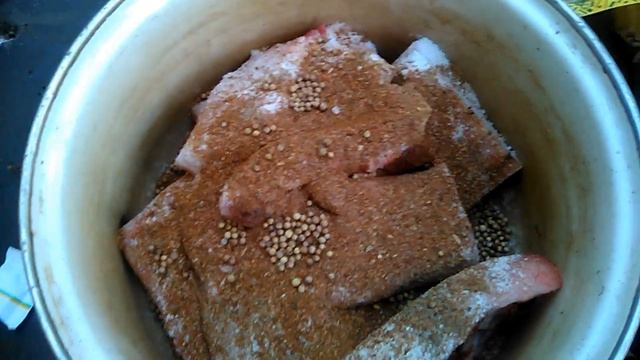 Как коптить сало.Подготовка сала к копчению. Копчение сала. Копчение в коптильне горячего копчения смотреть онлайн