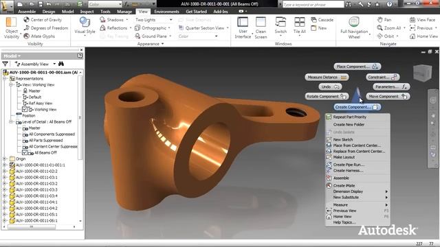 Autodesk Inventor 2012 - User Experience смотреть онлайн