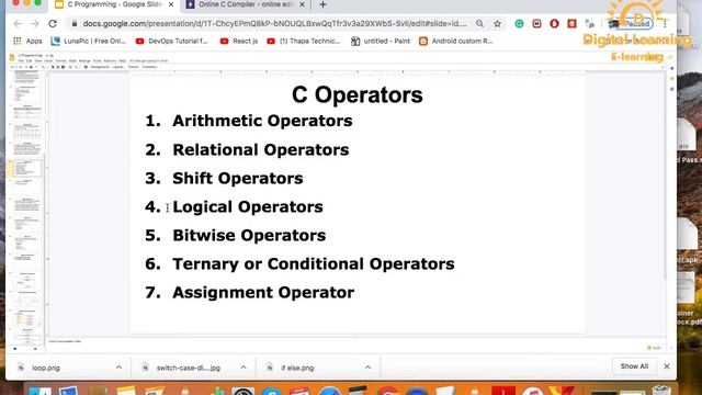 9 C Operators | Online Training Download app from below link смотреть онлайн