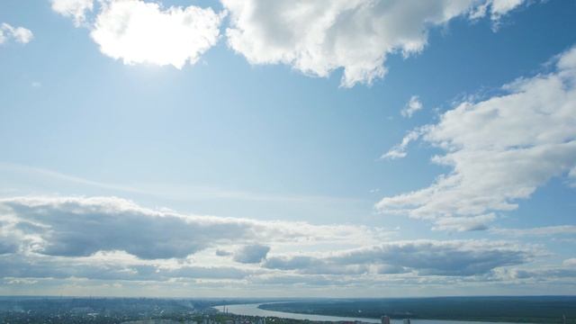 Панорама неба над Вышка-2. Пермь. смотреть онлайн