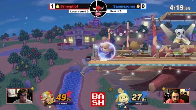 BASH 34 - BrinyPilot (Isabelle) vs Samnexoras (Terry) - LR3 смотреть онлайн