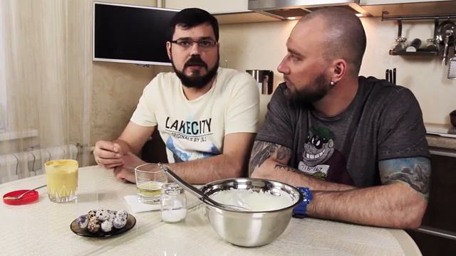 Домашний майонез за 5 минут. 2 рецепта (классический и оливковый).Бородатый рецепт. смотреть онлайн