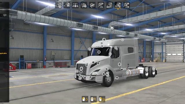 ATS Review Mod Volvo VNL 2019 + Interior v2.25.1 Edit by galimim (1.38.x)* смотреть онлайн