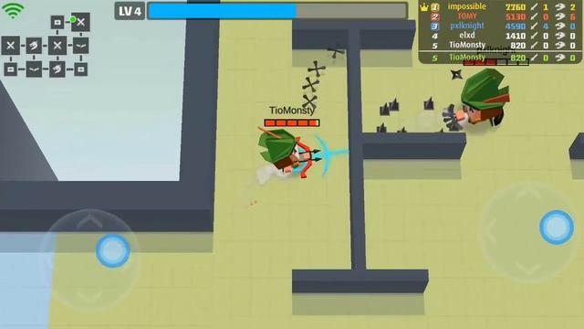 SUPER LIGERO JUEGO ESTILO MINECRAFT PARA ANDROID - iOS - FLECHA.IO - MonsterDroiid