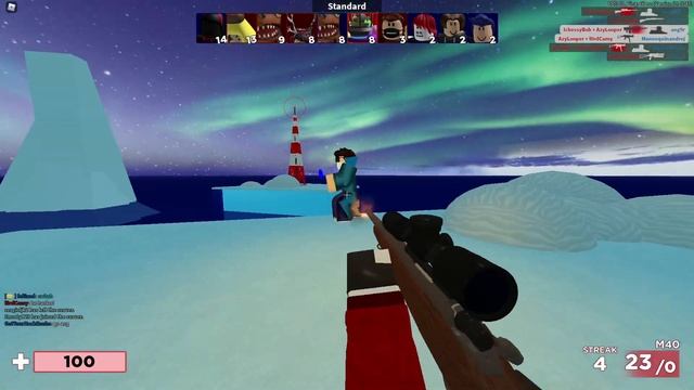 Playing Roblox Arsenal with a developer! смотреть онлайн