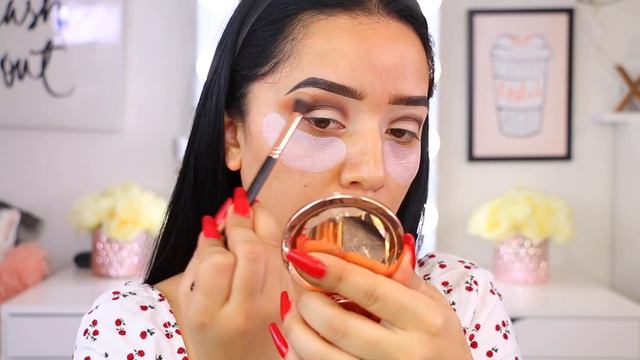 MAKEUP MONDAY | CLASSIC VALENTINES MAKEUP LOOK | BROWN EYES + RED LIPS! смотреть онлайн