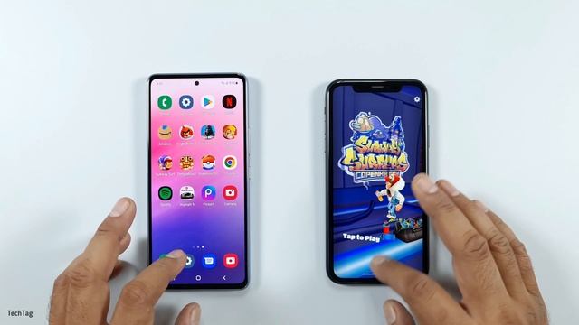 Samsung A53 vs iPhone XR Speed Test & Camera Comparison смотреть онлайн