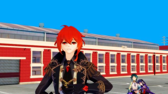 everyone is an ASSH*LE here || MMD/genshin impact animation смотреть онлайн