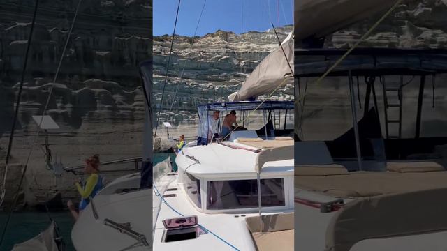 Самое красивое место в Греции на яхте смотреть онлайн