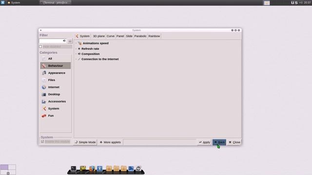 XFCE. Cairo-Dock и композитный менеджер - часть [2/4]. смотреть онлайн