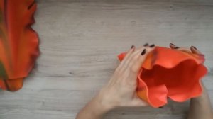 Светильник из изолона. Тюльпан. Бутон