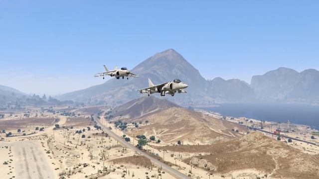 GTA 5 HYDRA VS REAL HYDRA | WHICH IS BEST? смотреть онлайн