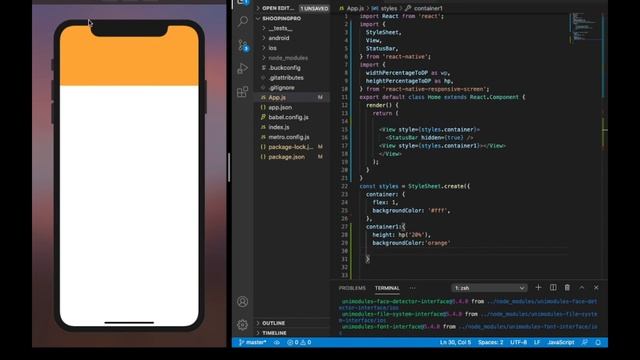 How to Draw Curve Shapes in React Native. смотреть онлайн