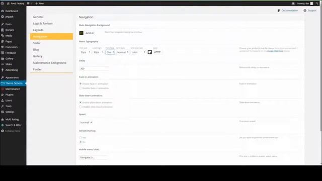 How to change colors and background in the Food Factory WordPress theme смотреть онлайн