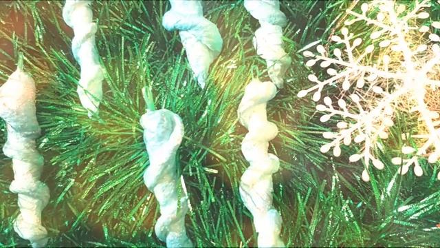 Ёлочные игрушки из ваты смотреть онлайн