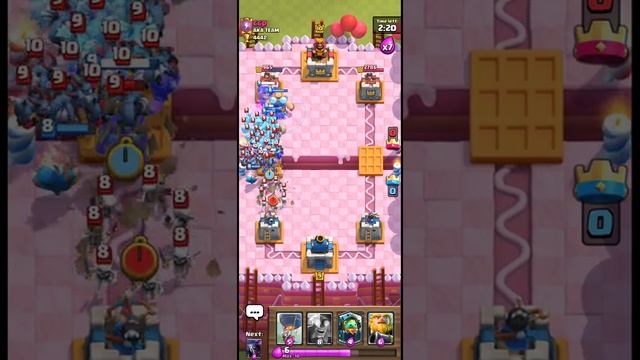 Clash Royale Infinite Exilir Gameplay смотреть онлайн