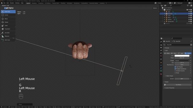 Blender Beginner Tutorial - Lighting Tutorial - Blender 3.4 смотреть онлайн