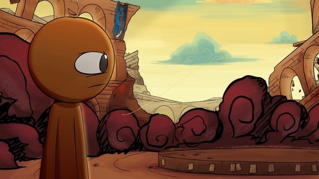 Gildedguy & the Rock Hard Gladiator - Story #7 (FULL Animated Fight) смотреть онлайн