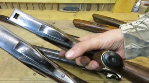 Ружья ИЖ-27 разных годов выпуска.