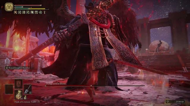 Mohg, Lord of Blood (Solo, No Hit, lv1, Greatsword) | Elden Ring смотреть онлайн