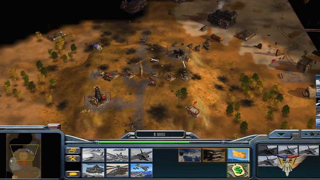 Generals Zero Hour - The End Of Days - USA vs Hard Russia - Abandoned Desert 4 смотреть онлайн