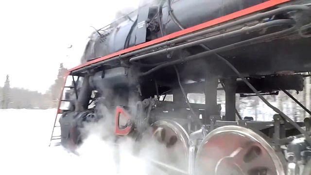 Л-2331. Отправляется из Рускеалы с обледеневшим  экспрессом.