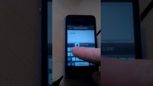 Iphone GPS Coordinates input смотреть онлайн