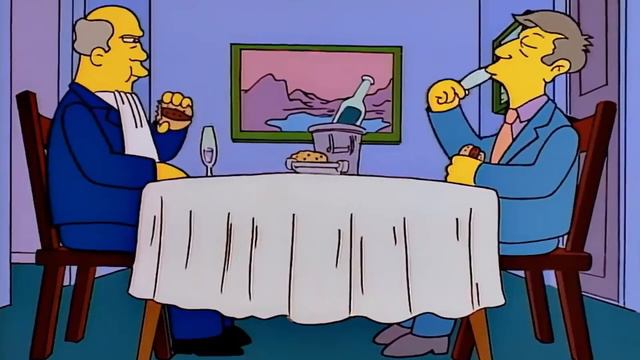Steamed Hams but Chalmers insists they're homemade смотреть онлайн