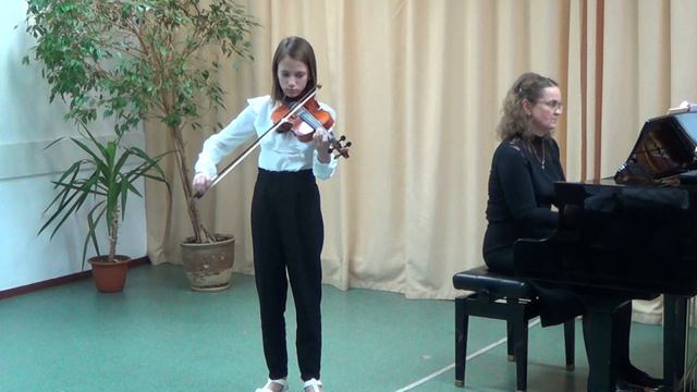 Ж. Обер. "Престо". Порошкова Ксения, 5 класс смотреть онлайн