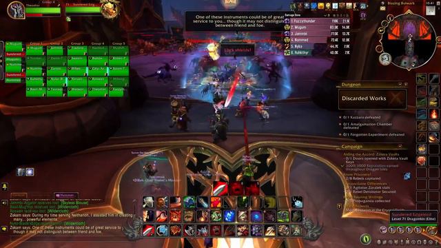 World of Warcraft Dragonflight Aberrus the Shadowed Crucible Raid WoW Playthrough смотреть онлайн