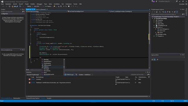 QuickTip #346 - C# Visual Studio .NET Tutorial - iText# PDF Change Drawing Line Width смотреть онлайн