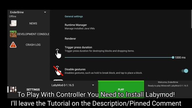 How To Play Minecraft Java Edition With Controller (Pojavlauncher) For Android! смотреть онлайн
