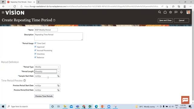 Oracle Fusion HCM | Oracle HCM Absence Management | Oracle HCM Repeating Time Period | HCM BISP смотреть онлайн
