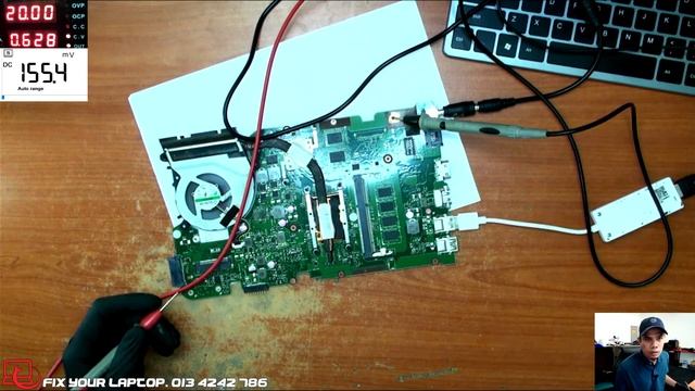 ASUS X554L Motherboard Repair