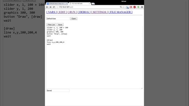 ESP Basic Web Sockets GUI and Command Changes for 3.0 смотреть онлайн