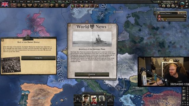Fifth Rome World Conquest | TommyKay Plays United Kingdom In The Great War Redux смотреть онлайн