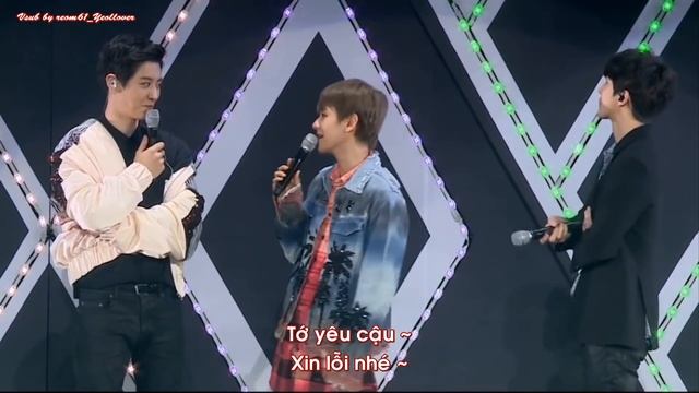 Vietsub Chanyeol chơi game Saranghae cùng ChenKaiBaekHun смотреть онлайн