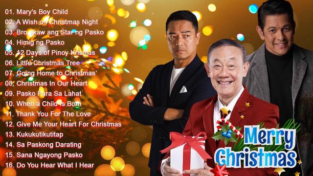 Jose Mari Chan, Garry Valenciano, Ariel Rivera | Merry Christmas Songs 2023 | Paskong Pinoy 2023 смотреть онлайн
