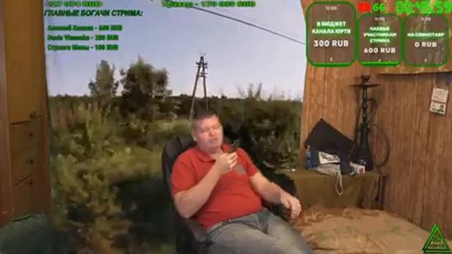 Стрим на ЮРТВ 20.08.2021. Песенка от Царя и ругань с дундуками. смотреть онлайн