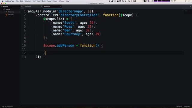 AngularJS For Everyone Tutorial #5 - Adding A Form Event смотреть онлайн