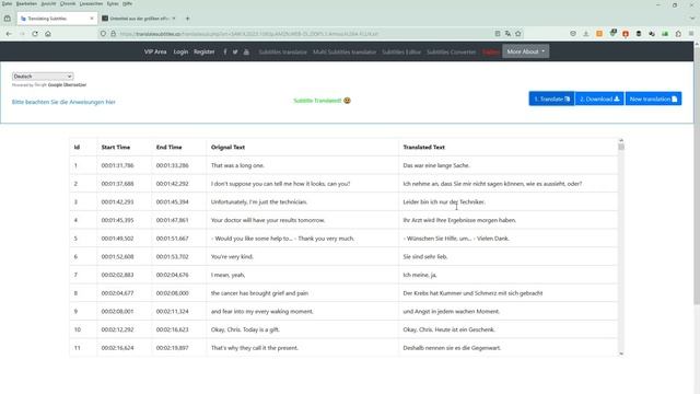 Untertitel schnell und einfach gratis online übersetzen | Translate Subtitles Online For Free 2023 смотреть онлайн