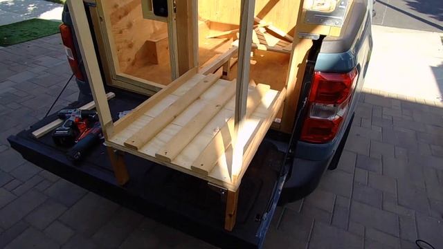 Custom Truck Bed Camper Slide Out For Sleeping. Ford Maverick Camper EP4 смотреть онлайн